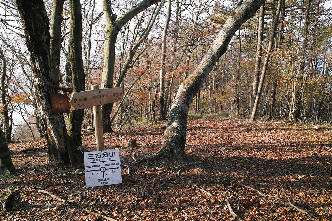 三方分山 山頂